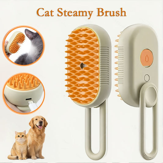 3 in 1 Steam Brush with Handle
