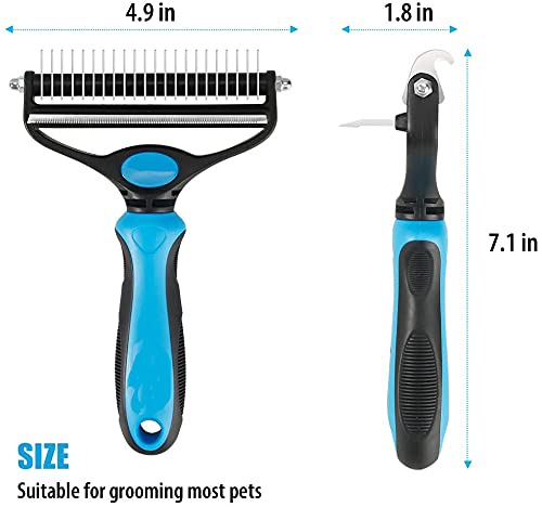 Pet 2 in 1 Grooming Brush
