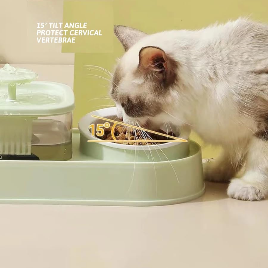Pet Water Fountain with Bowl