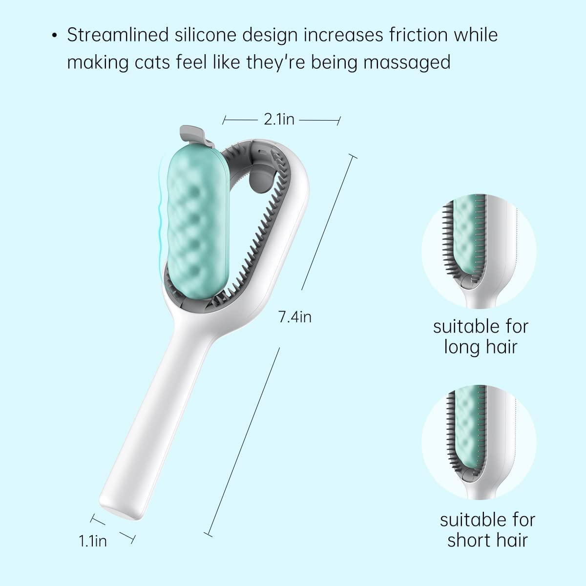 3 IN 1 Pet Cleaning Hair Removal Comb