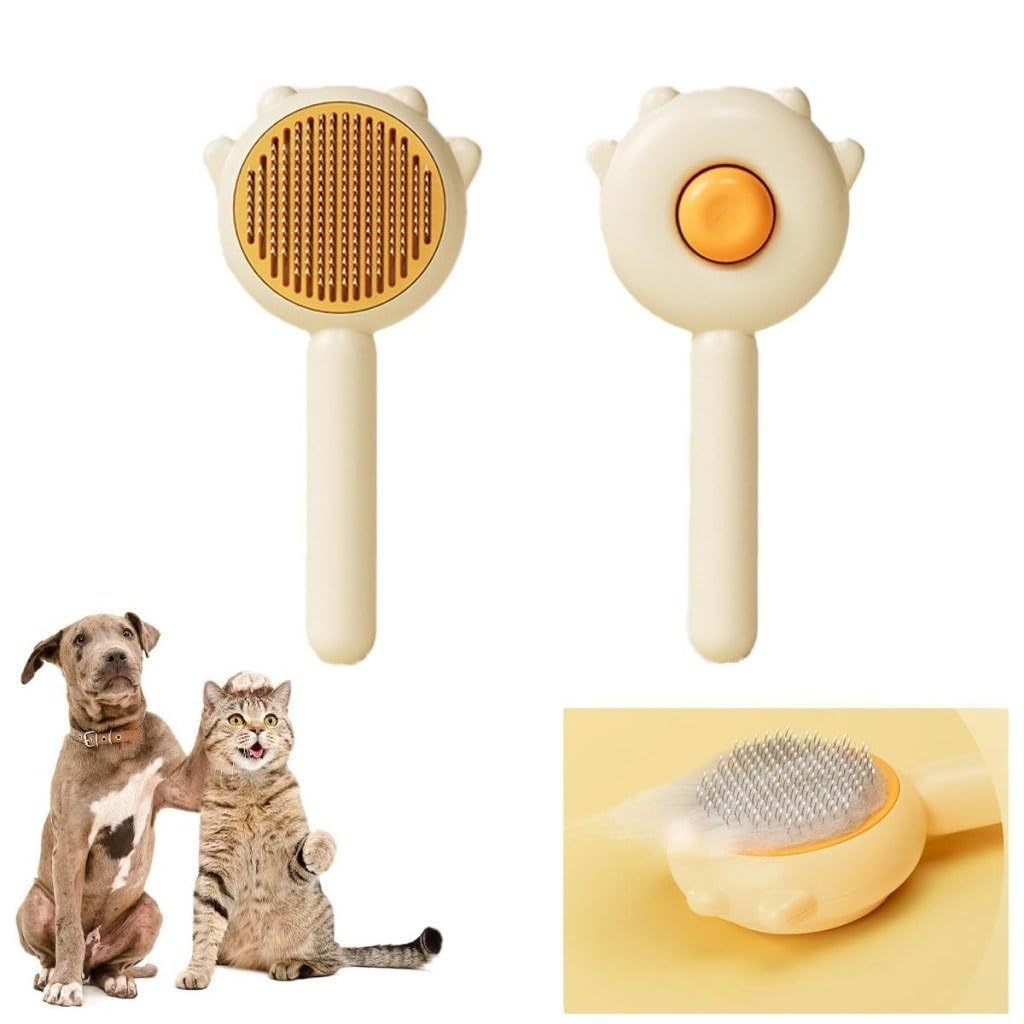 2 In 1 Pet Slicker Grooming Comb