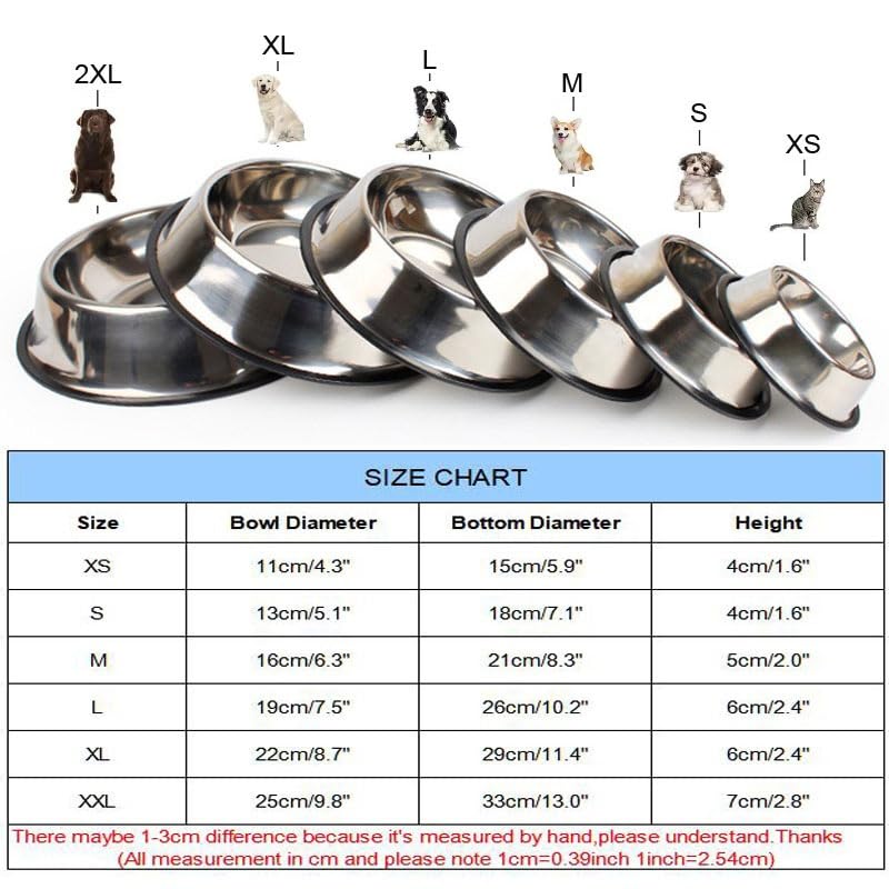 Stainless Steel Pet Feeding Bowl