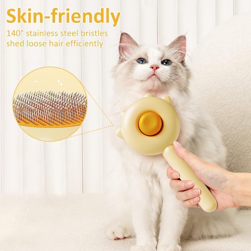 2 In 1 Pet Slicker Grooming Comb
