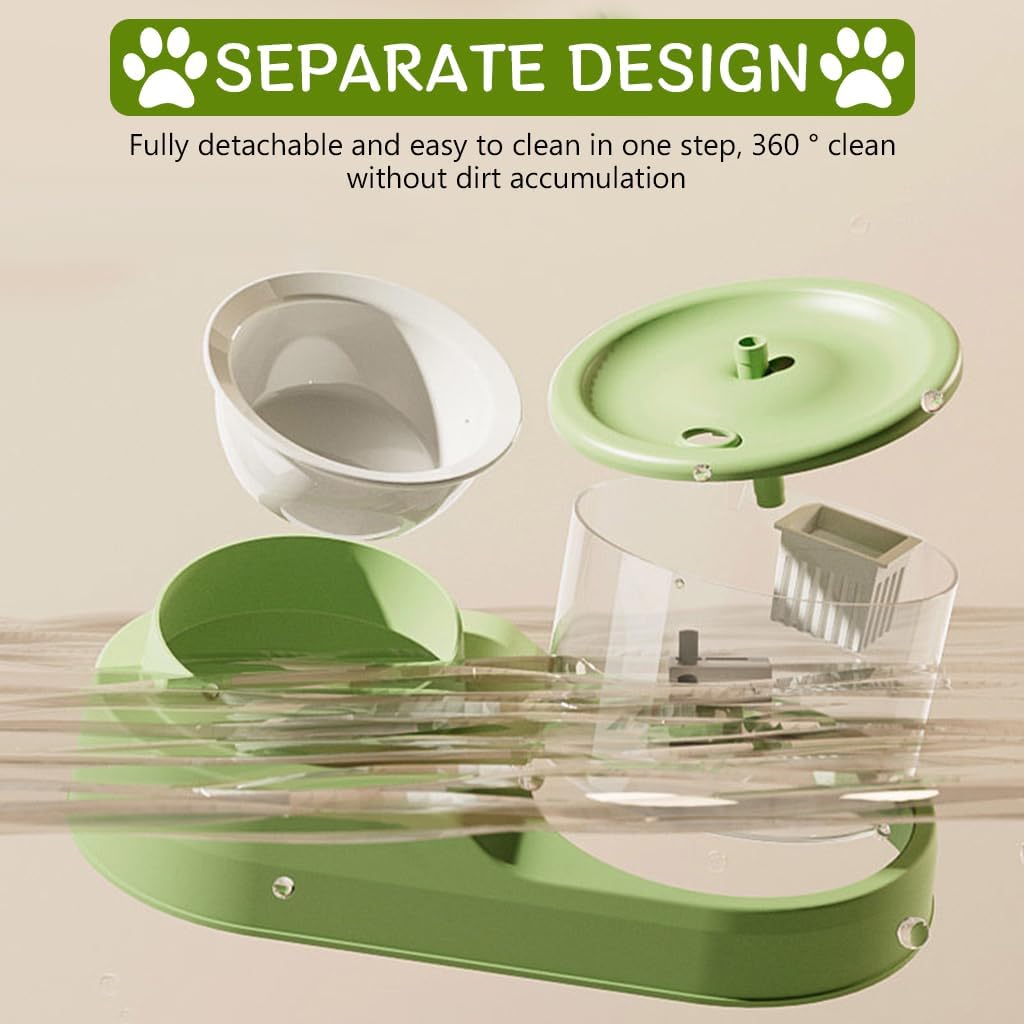 Pet Water Fountain with Bowl