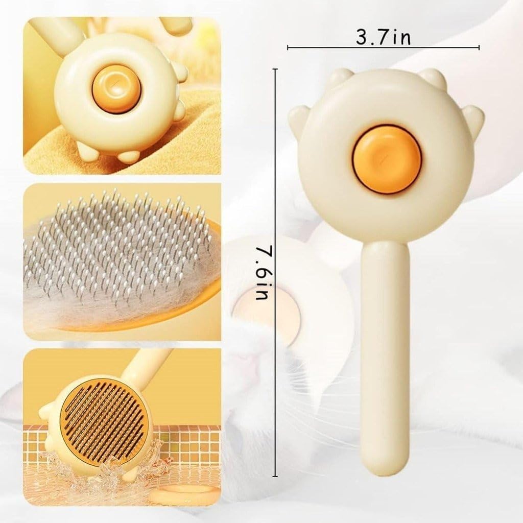 2 In 1 Pet Slicker Grooming Comb