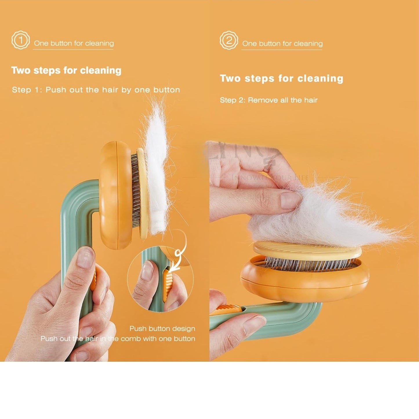 Pet Pumpkin Brush