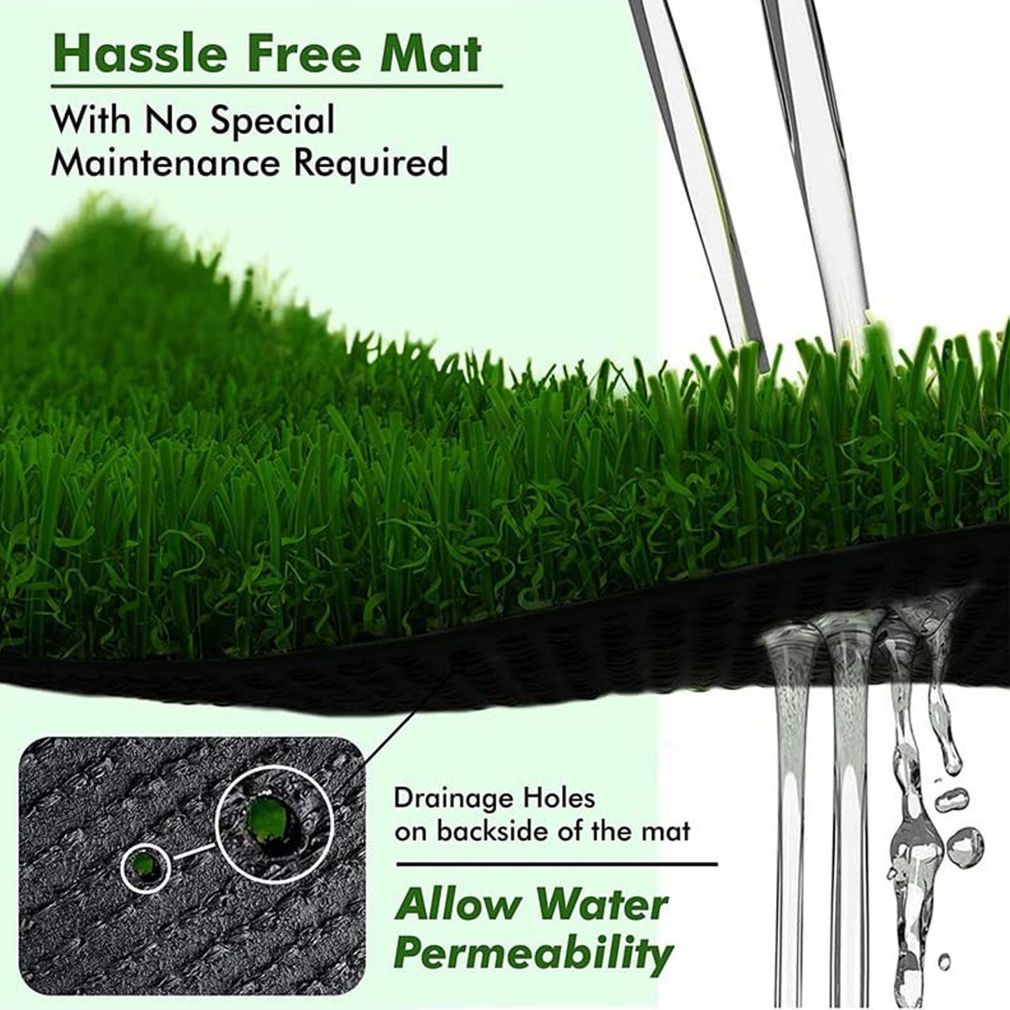 Artificial Grass Professional Dog Mat