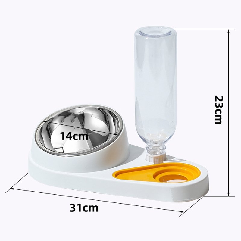 2 in 1 Food and Water Feeder
