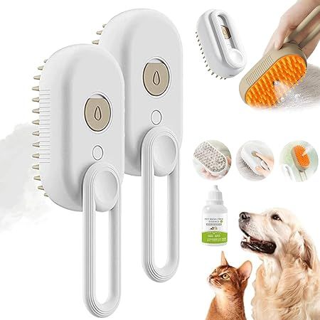 3 in 1 Steam Brush with Handle
