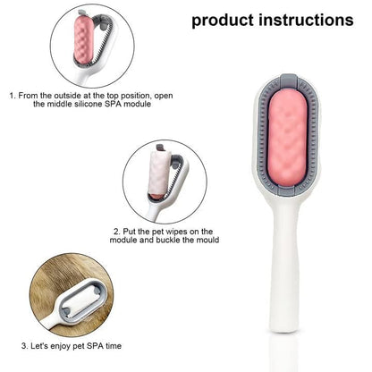3 IN 1 Pet Cleaning Hair Removal Comb