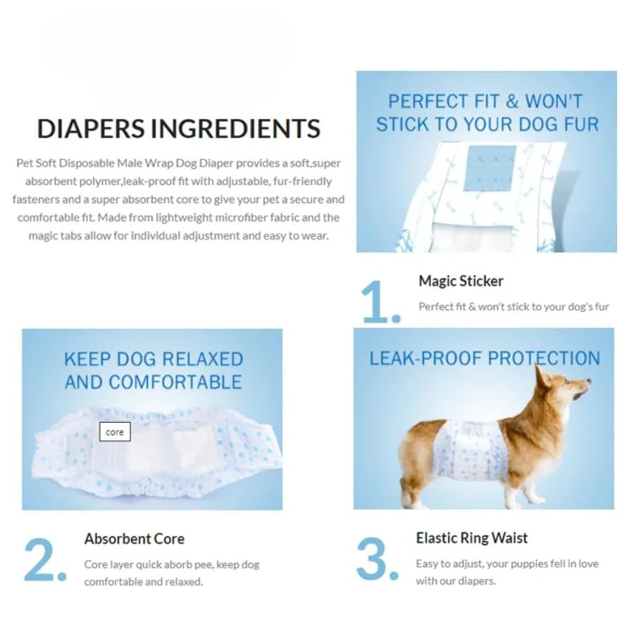 Disposable Pet Diapers