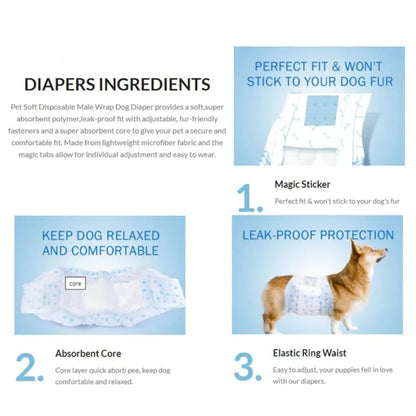 Disposable Pet Diapers