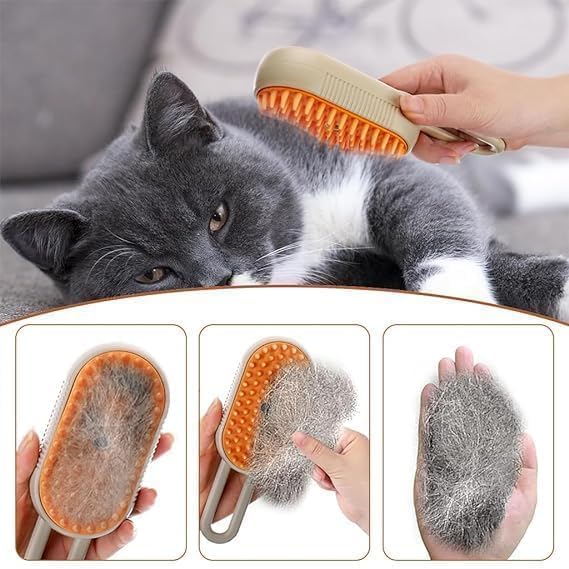 3 in 1 Steam Brush with Handle