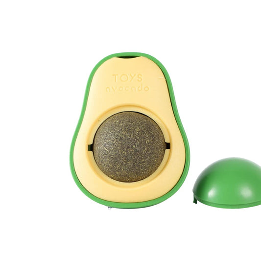 Catnip Avocado Ball Toy