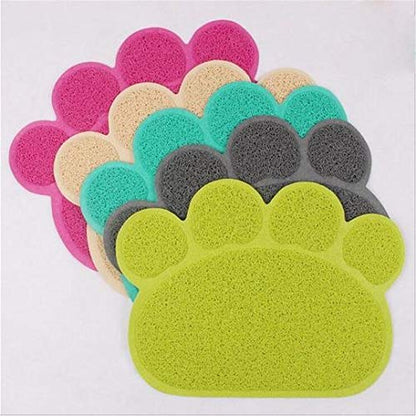 Cat Litter Trapping Mat - (Paw Design, Large)