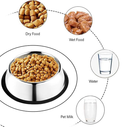 Stainless Steel Pet Feeding Bowl