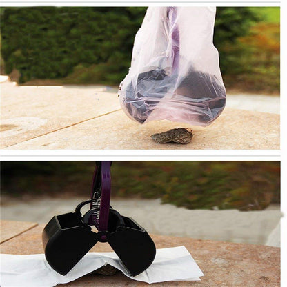 Foldable Pet Pooper Scooper Long Handle