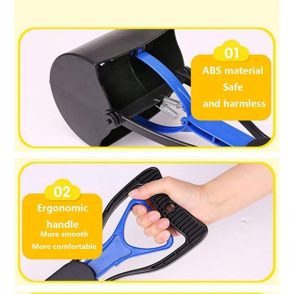Foldable Pet Pooper Scooper Long Handle