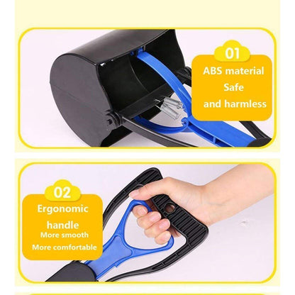 Foldable Pet Pooper Scooper Long Handle