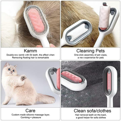 3 IN 1 Pet Cleaning Hair Removal Comb