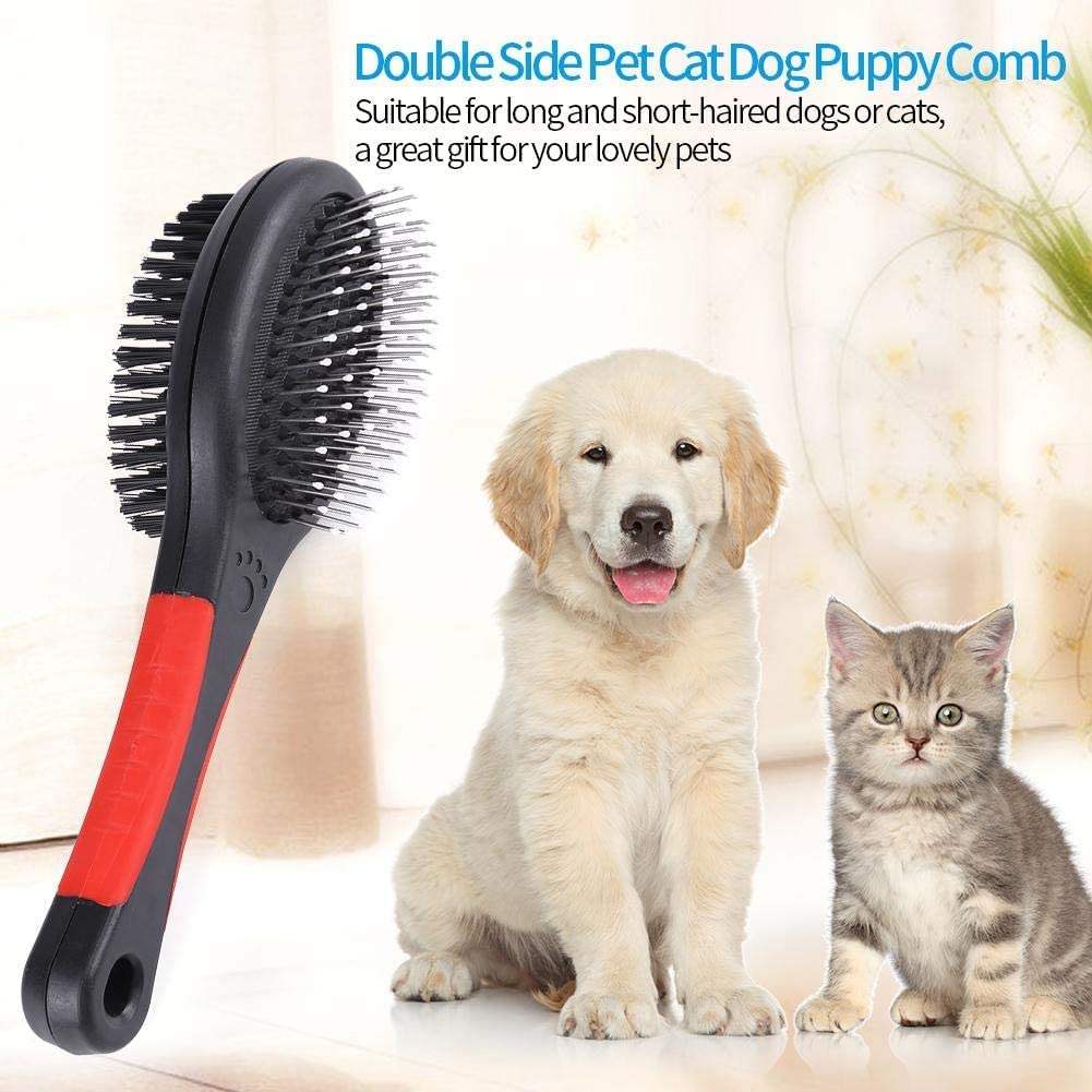 Double Sided Pet Grooming and Massaging Brush