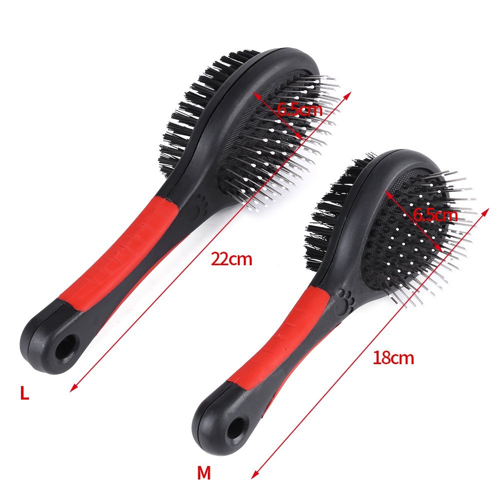 Double Sided Pet Grooming and Massaging Brush