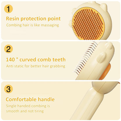 2 In 1 Pet Slicker Grooming Comb