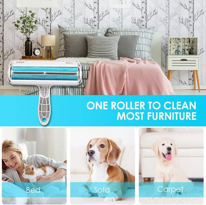 Pet hair remover roller