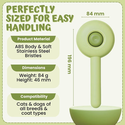 2 In 1 Pet Slicker Grooming Comb