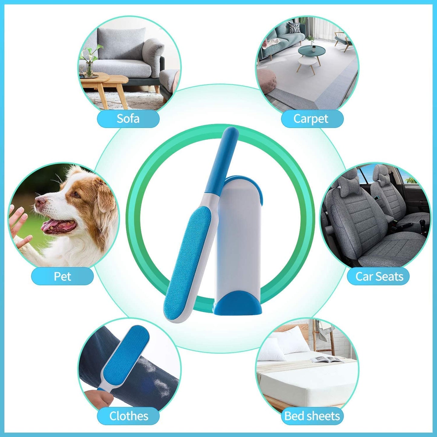 Pet Hair Remover Brush