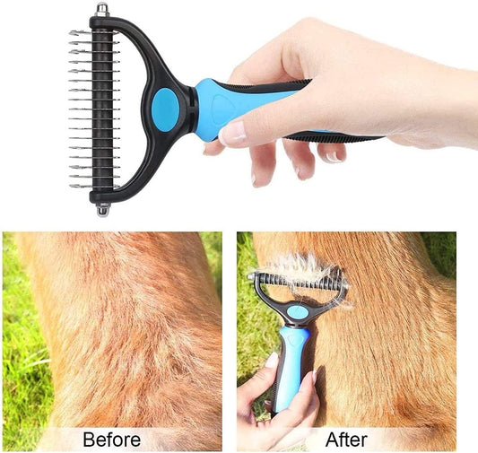 Pet 2 in 1 Grooming Brush