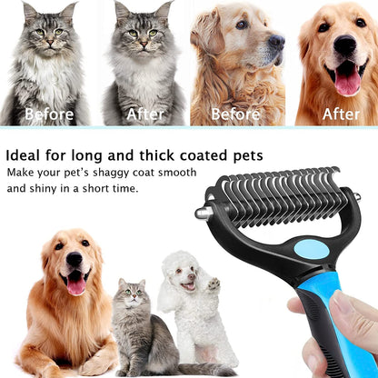Pet 2 in 1 Grooming Brush
