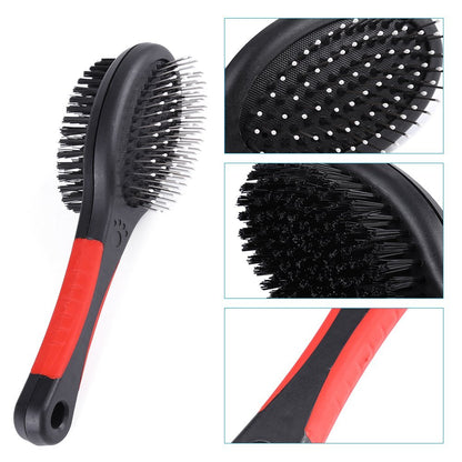 Double Sided Pet Grooming and Massaging Brush