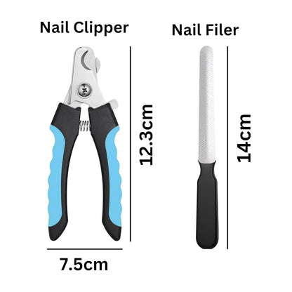 Pet Nail Cutter Clipper and Filer combo