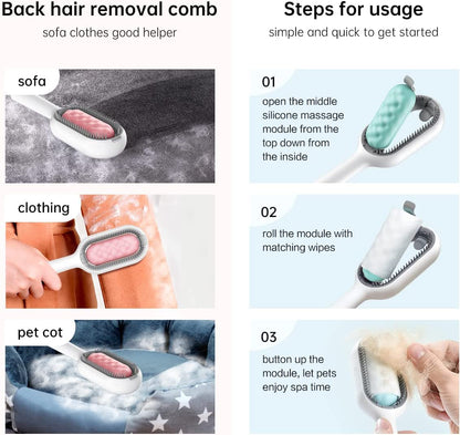 3 IN 1 Pet Cleaning Hair Removal Comb