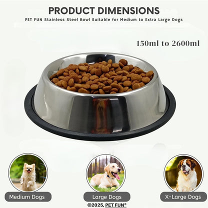 Stainless Steel Pet Feeding Bowl