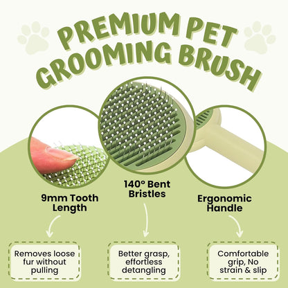 2 In 1 Pet Slicker Grooming Comb