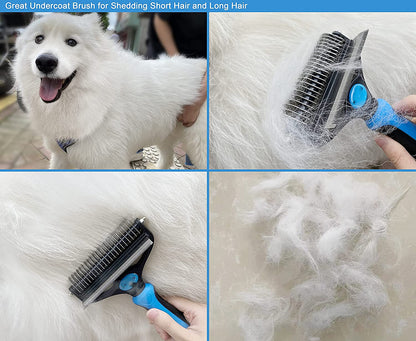 Pet 2 in 1 Grooming Brush