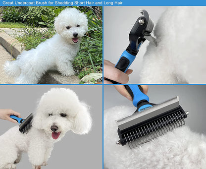 Pet 2 in 1 Grooming Brush
