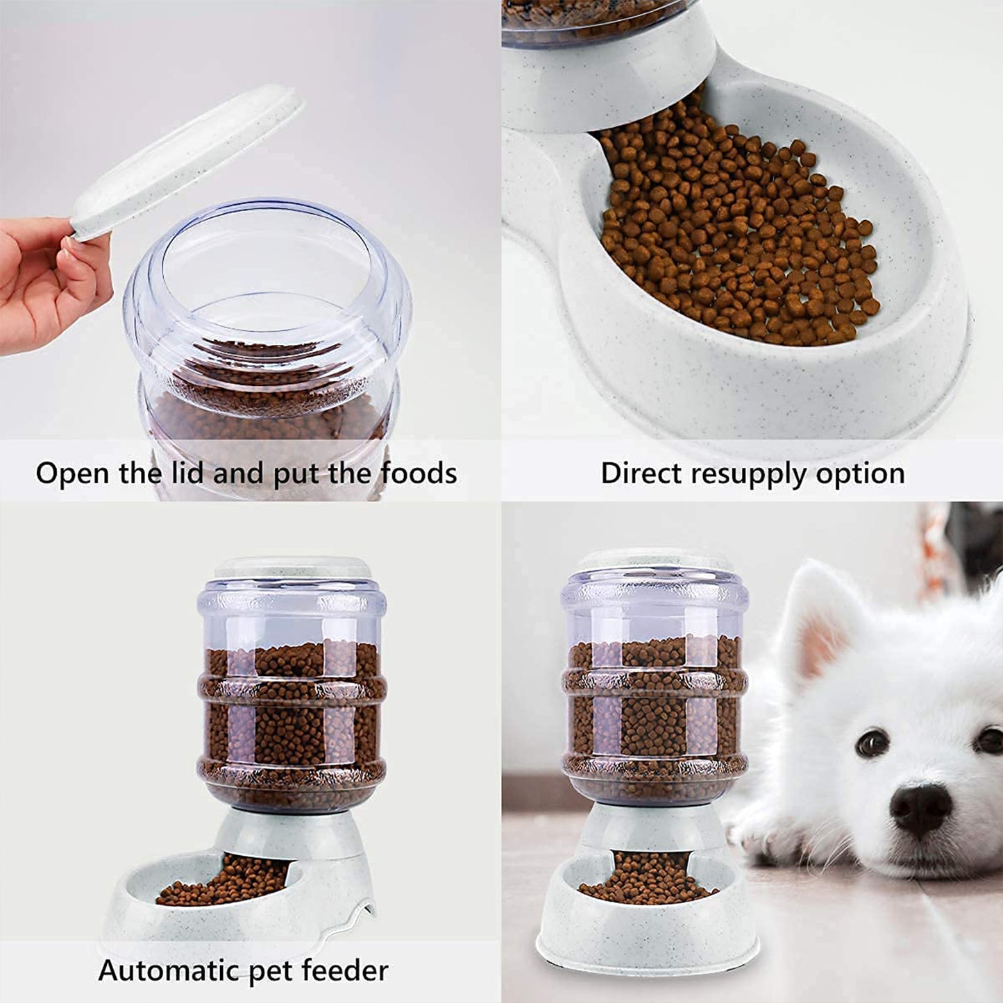 Pet Feeder Food Dispenser