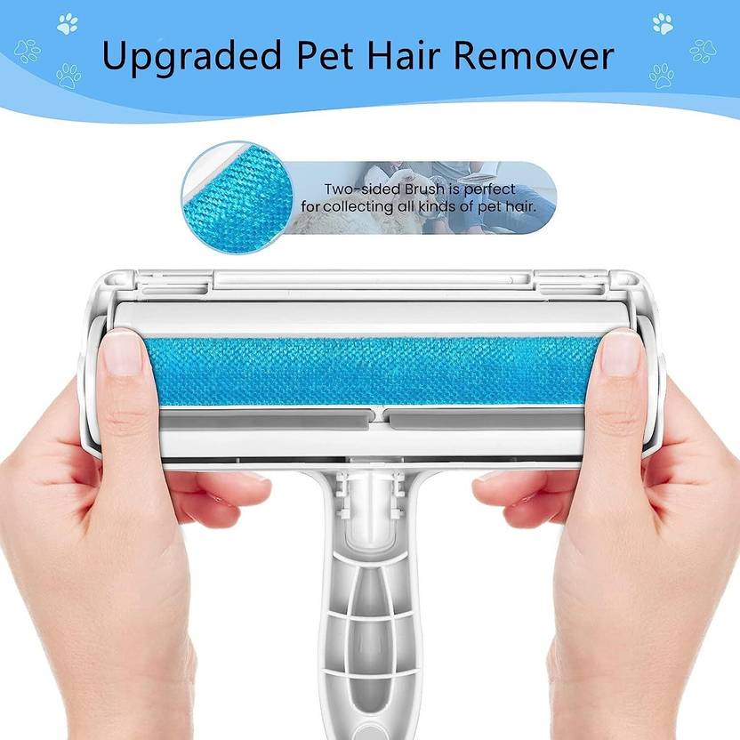 Pet hair remover roller
