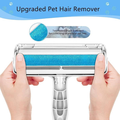 Pet hair remover roller