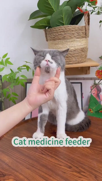 Pet Medicine Pill Dispenser 2-in-1